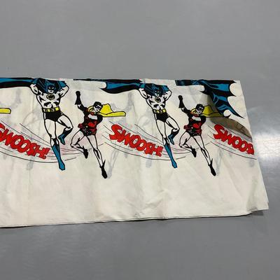 -179- VINTAGE | 1960â€™s Batman & Robin Tablecloth