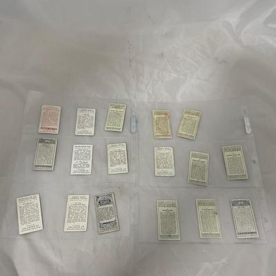 -183- VINTAGE | 1920â€™s / 1930â€™s Actors Tobacco Cards
