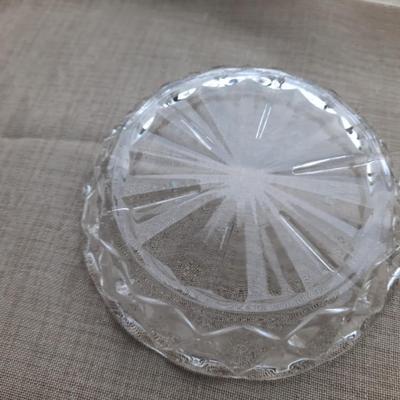 ANCHOR HOCKING WATERFORD WAFFLE COASTER