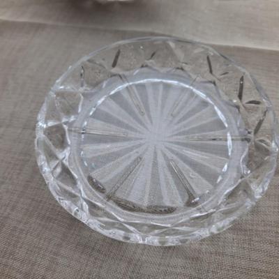 ANCHOR HOCKING WATERFORD WAFFLE COASTER