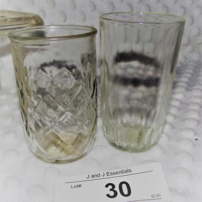 VINTAGE JUICE GLASSES
