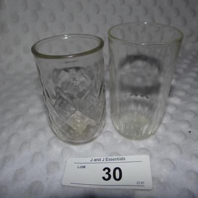 VINTAGE JUICE GLASSES