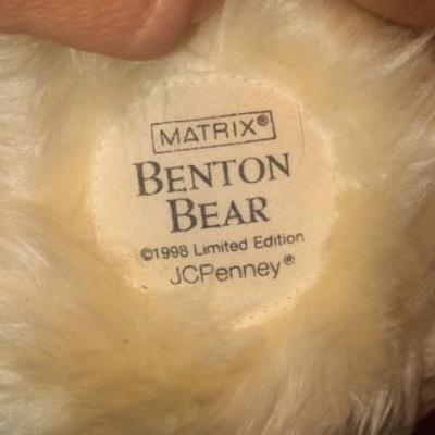 MATRIX BENTON BEAR JC PENNYS
