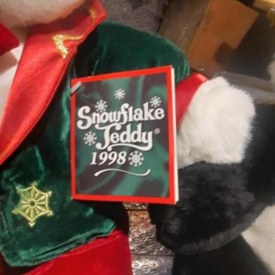 1998 SNOWFLAKE TEDDY