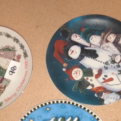 CHRISTMAS PLATES