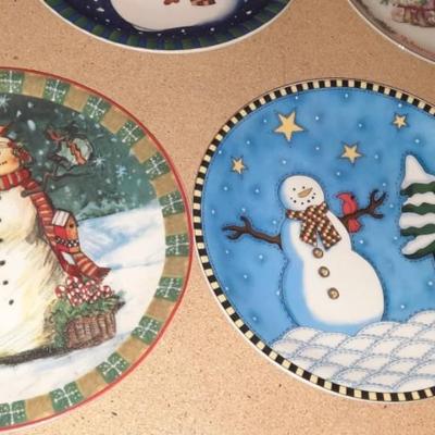 CHRISTMAS PLATES