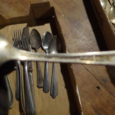MIXED MATCHED SILVERWARE