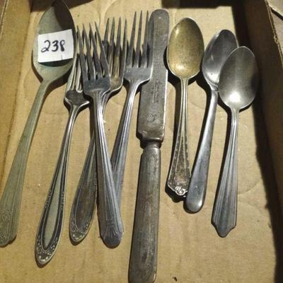 MIXED MATCHED SILVERWARE