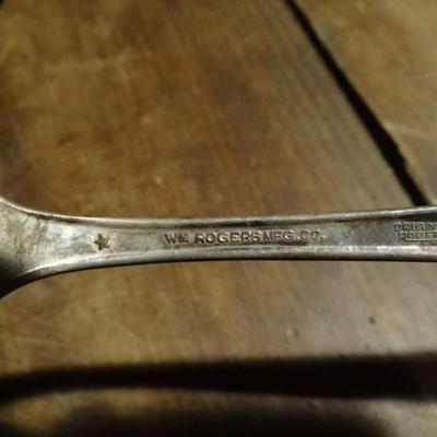 ROGERS MATCHING SPOONS SILVER PLATED