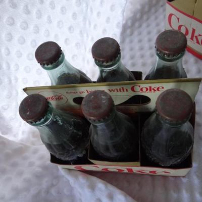 VINTAGE COKE 6 PACK UNOPENED