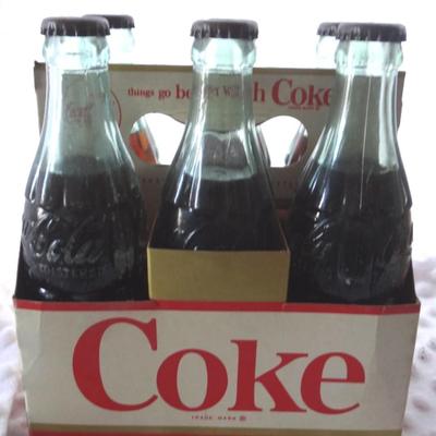 VINTAGE COKE 6 PACK UNOPENED