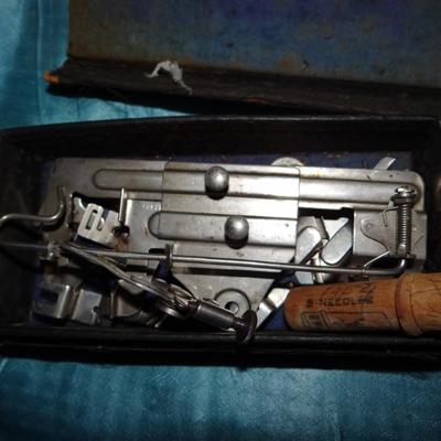 VINTAGE SEWING MACHINE ACCESSORIES