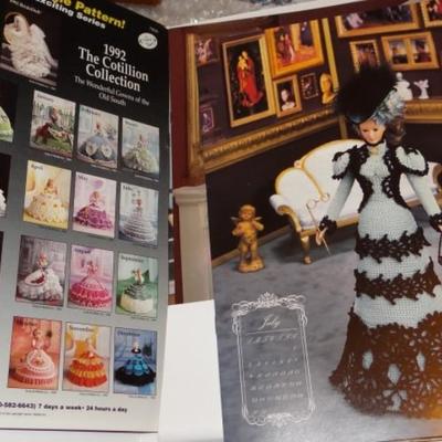 ANNIE'S CALENDAR BED DOLL SOCIETY DOLL PATTERNS