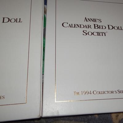 ANNIE'S CALENDAR BED DOLL SOCIETY DOLL PATTERNS