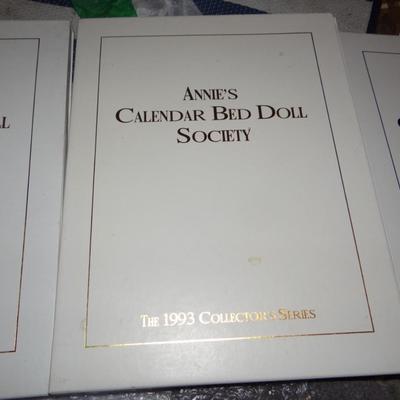 ANNIE'S CALENDAR BED DOLL SOCIETY DOLL PATTERNS