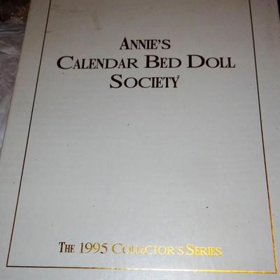 ANNIE'S CALENDAR BED DOLL SOCIETY DOLL PATTERNS