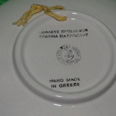 HANDMADE GREECE PLATE