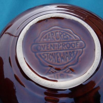 MARCREST STONEWARE CUP AND SAUCER