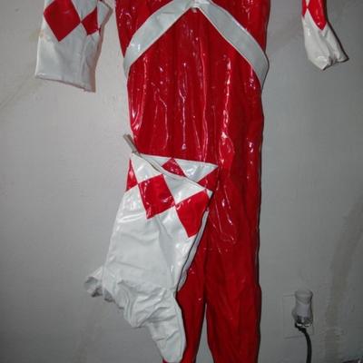 BOYS POWER RANGER COSTUME W/ MUSCLES L
