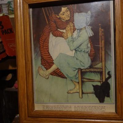 NORMAN ROCKWELL WALL ART