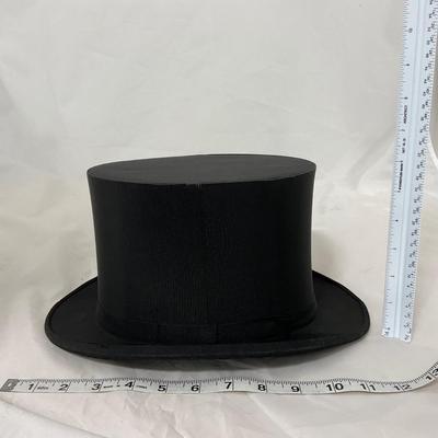 -186- VINTAGE | Top Hat Hogue & Hogue Custom Hatter | New York