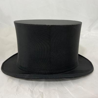 -186- VINTAGE | Top Hat Hogue & Hogue Custom Hatter | New York