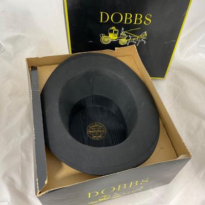 -186- VINTAGE | Top Hat Hogue & Hogue Custom Hatter | New York
