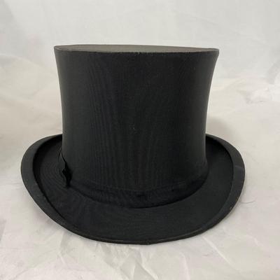 -186- VINTAGE | Top Hat Hogue & Hogue Custom Hatter | New York