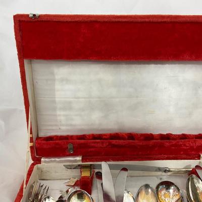 -187- VINTAGE | Early Peacock Silverware Set From Japan