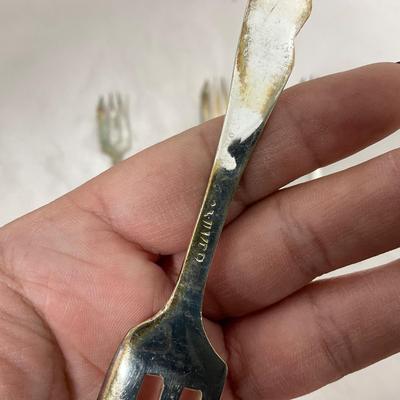 -187- VINTAGE | Early Peacock Silverware Set From Japan