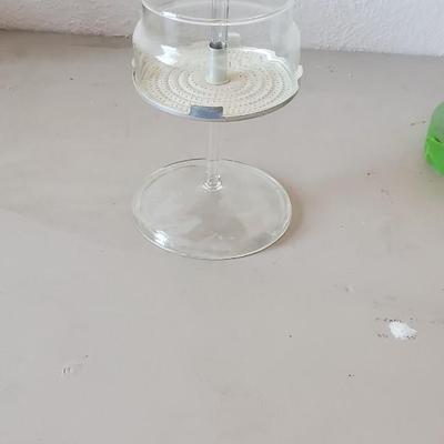 Vintage pyrexperc stem guts