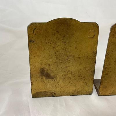 -190- VINTAGE | Abe Lincoln Book Ends