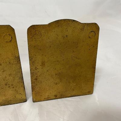 -190- VINTAGE | Abe Lincoln Book Ends