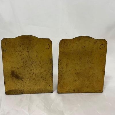 -190- VINTAGE | Abe Lincoln Book Ends