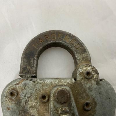 -191- VINTAGE | Two Railroad Locks
