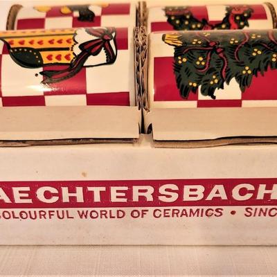 Lot #113  Collectible 1970's Christmas Glasses - new in packaging