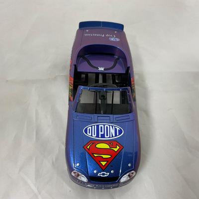 -195- VINTAGE | Die Cast Superman Peddle Car Bank | Jeff Gordon
