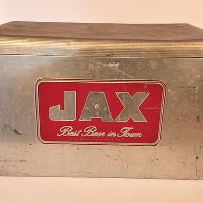 Lot #114  Great Vintage JAX BEER Ice Chest - all original