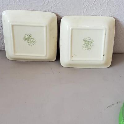 New hall pottery  dishes