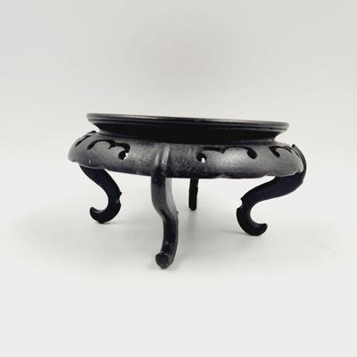FANTASTIC WOODEN BASE VASE / CANDLE HOLDER #4
