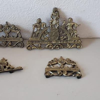 Dutch wall clock parts
