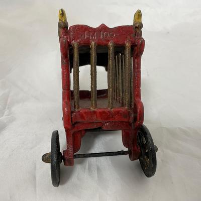 -202- VINTAGE | 1920â€™s Cast Iron Overland Circus Wagon