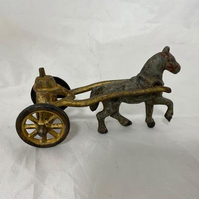 -202- VINTAGE | 1920â€™s Cast Iron Overland Circus Wagon