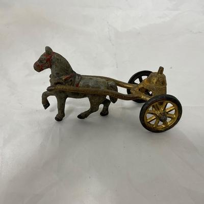 -202- VINTAGE | 1920â€™s Cast Iron Overland Circus Wagon