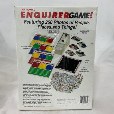 -204- COLLECTIBLE | National Enquirer Game | Factory Sealed