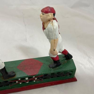 -207- COLLECTIBLE | Cast Iron Baseball Bank