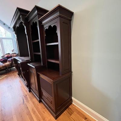 Large Entertainment Center by Square Peg of Asheville (LR-MG)