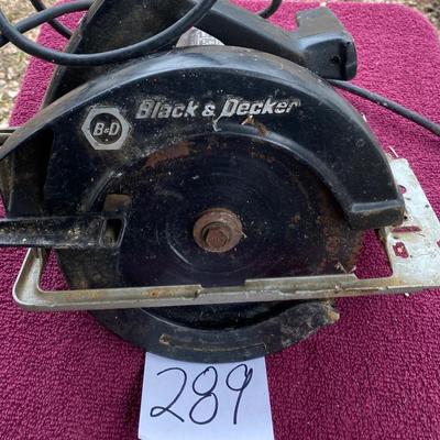 Back & Decker Electric Saw