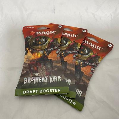 -212- COLLECTIBLE | Three Magic Brothers War Packs | Unopened