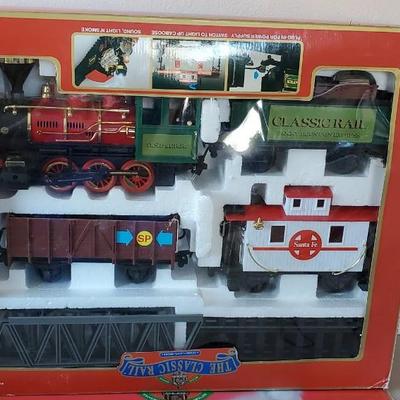 Toy train set